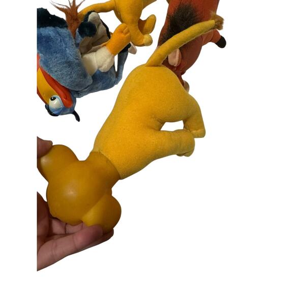 Disney Applause The Lion King Stuffed Plushes PVC Head Lot Of 6 - Picture 8 of 16